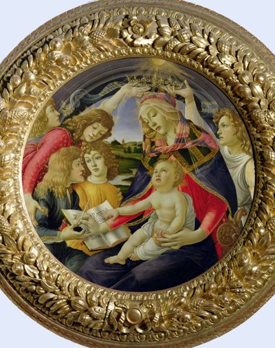 Madonna of the Magnificat by Sandro Botticelli